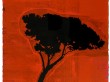 ROMA TREE 7 | 2010 | Oil & Acrylic on Paper | 28.5" x 20"