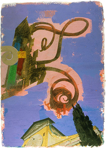 19 | 1996-97 | Gouache & Collage on Paper | 12" x 8.5"