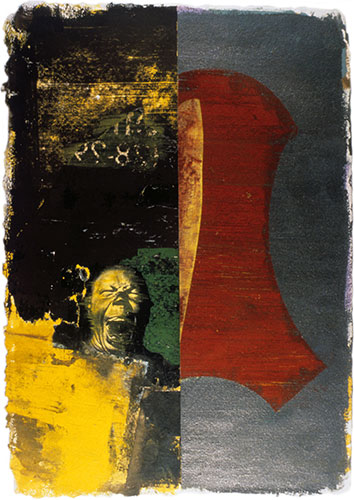 28 | 1996-97 | Gouache & Collage on Paper | 12" x 8.5"