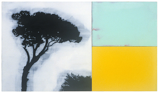 TREE ROMA | 1994 | Oil on Panel | 11.5" x 19.75"