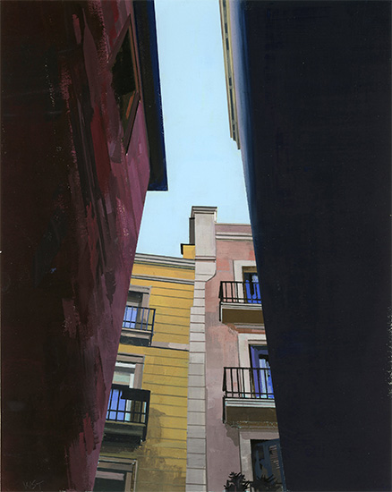 Borghese | 2011 | Gouache on Paper | 10" x 8"