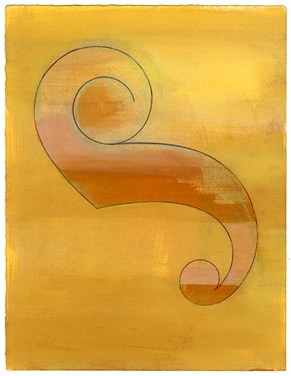 GOLD | 2009 | Pastel & Gouache on Paper | 13”x10”