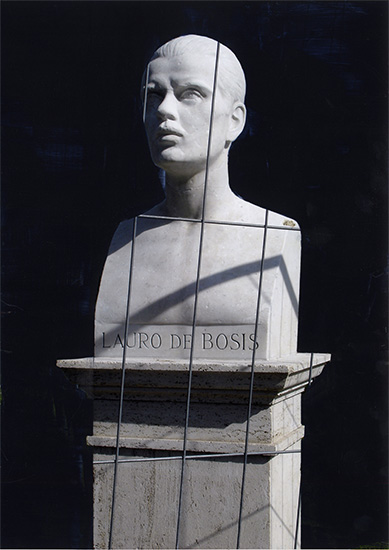Bosis | 2011 | Flashe Vinyl Paint on Inkjet Print | 29.7cm x 21cm