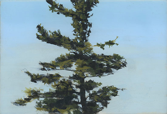 TREE | 2014 | Oil on Panel | 7" x 9"