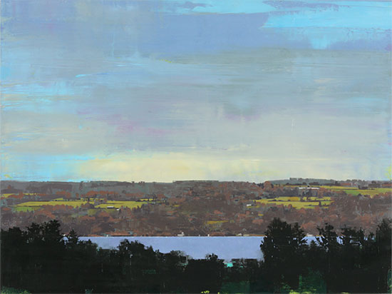 FROM BLACKCHIN ROAD | 2011 | Oil on Panel | 17.7" x 23.6"