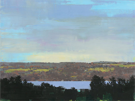 FROM BLACKCHIN ROAD | 2011 | Oil on Panel | 45cm x 60cm
