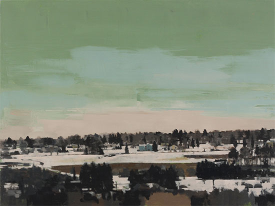 LAKEVIEW | 2012 | Oil on Panel | 17.7" x 23.6"
