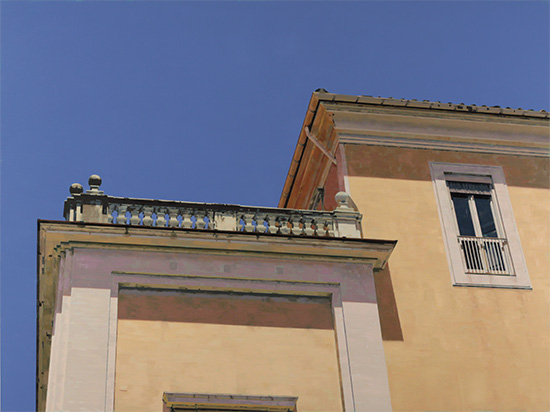 PALAZZO CORSINI ROME | 2012 | Oil on Panel | 36" x 48"