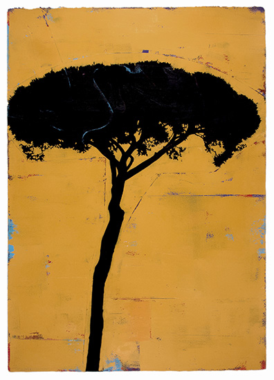 DORIA PAMPHILI VII | 2021 | Oil & Acrylic on Paper | 28.5" x 20"