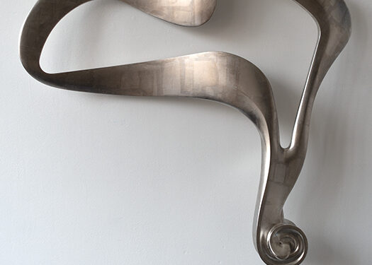 FRAME | 2021 | Wood + Palladium Leaf | 27” x 29” x 5.5”
