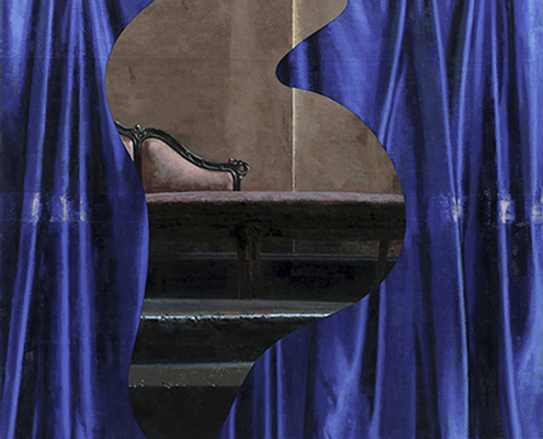 THE CHAISE | 2024 | Oil on Canvas | 56" x 48" | 142 x 122 cm